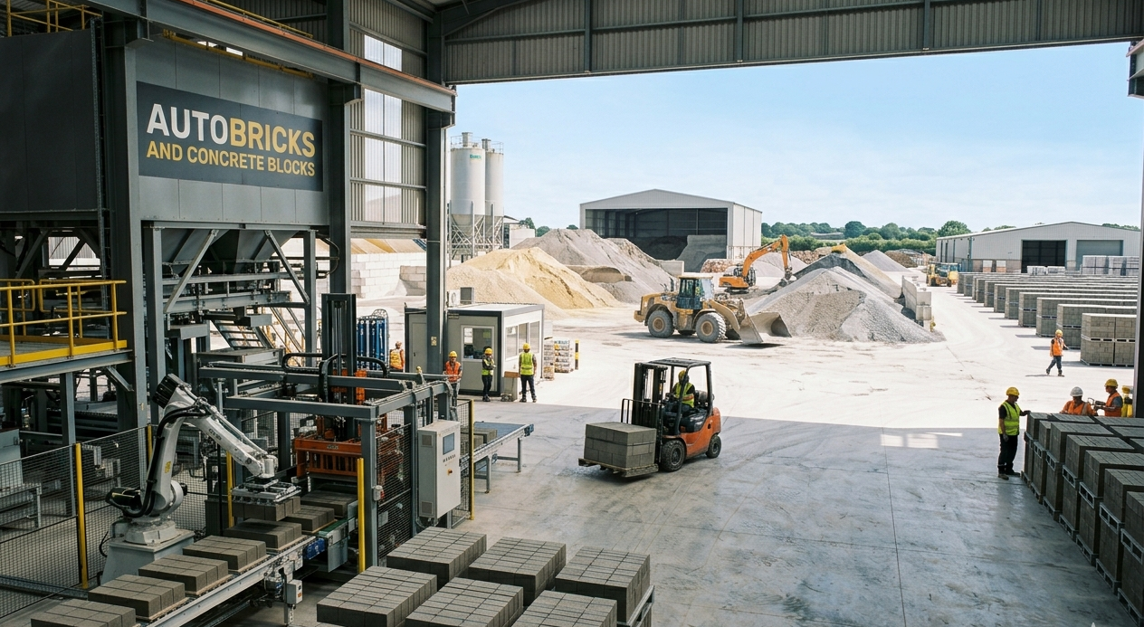 Automatic Clay Brick and Concrete Block Manufacturing Solutions in Bangladesh