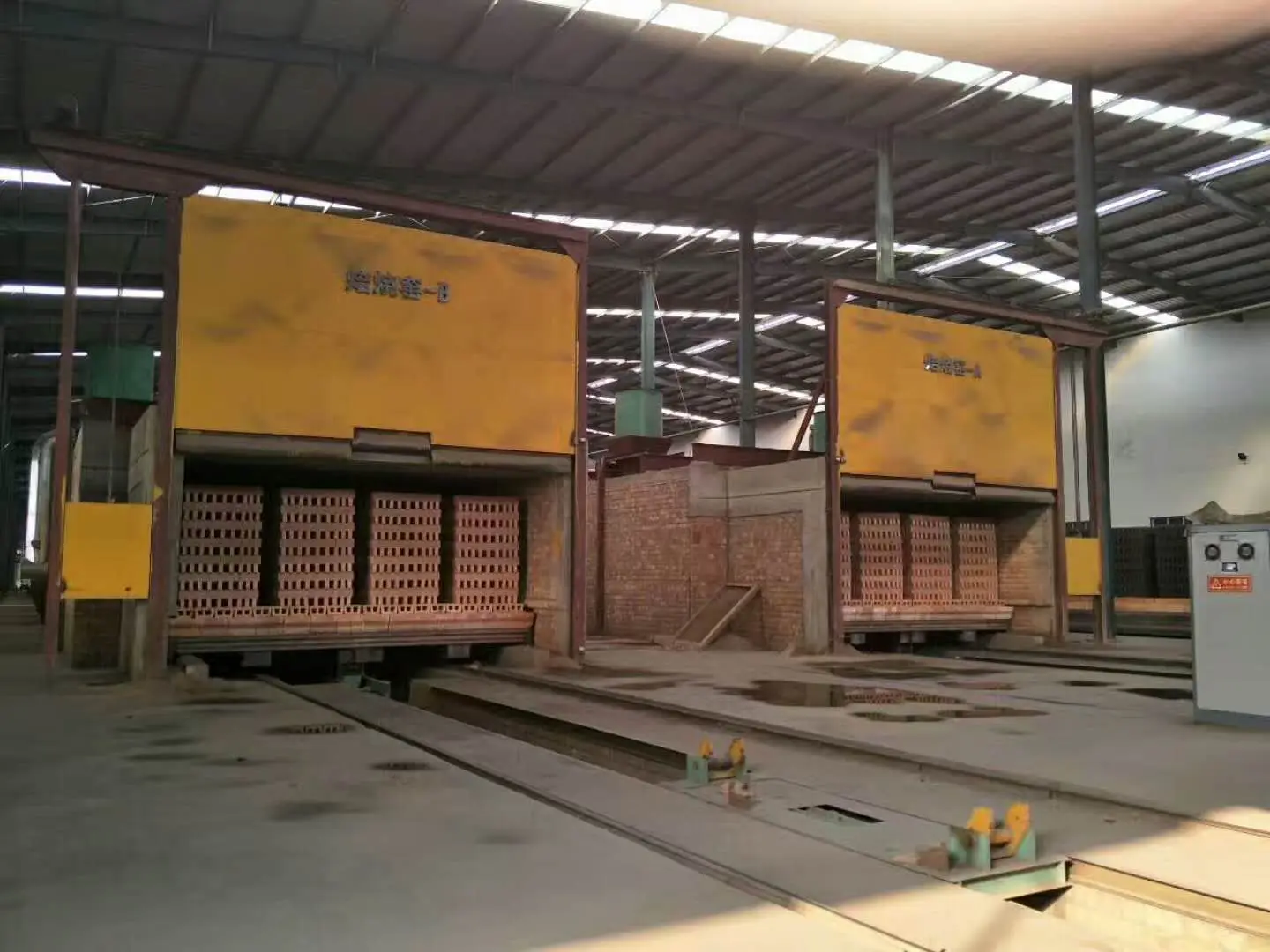 Tunnel kiln production line