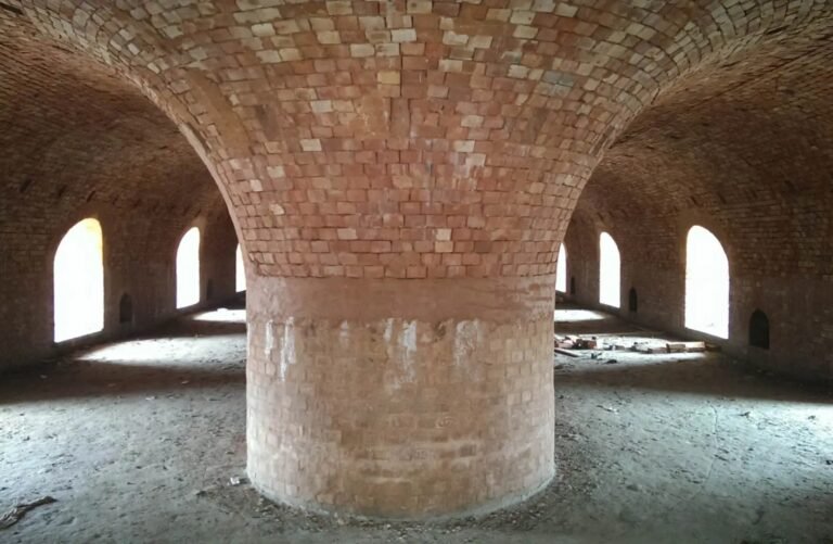Clay brick plant project photo for automatic brick production line and kiln system