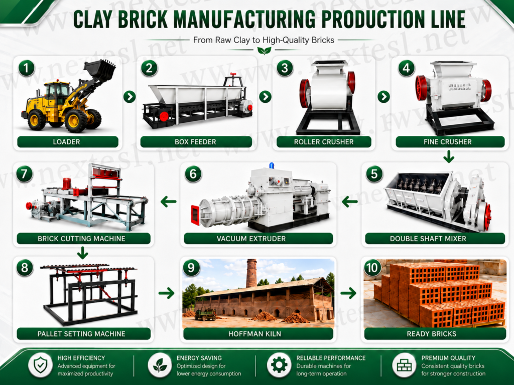 From Hand-Made to Machine-Made Bricks: Low Investment Production Line for Zigzag & Hoffman Kilns