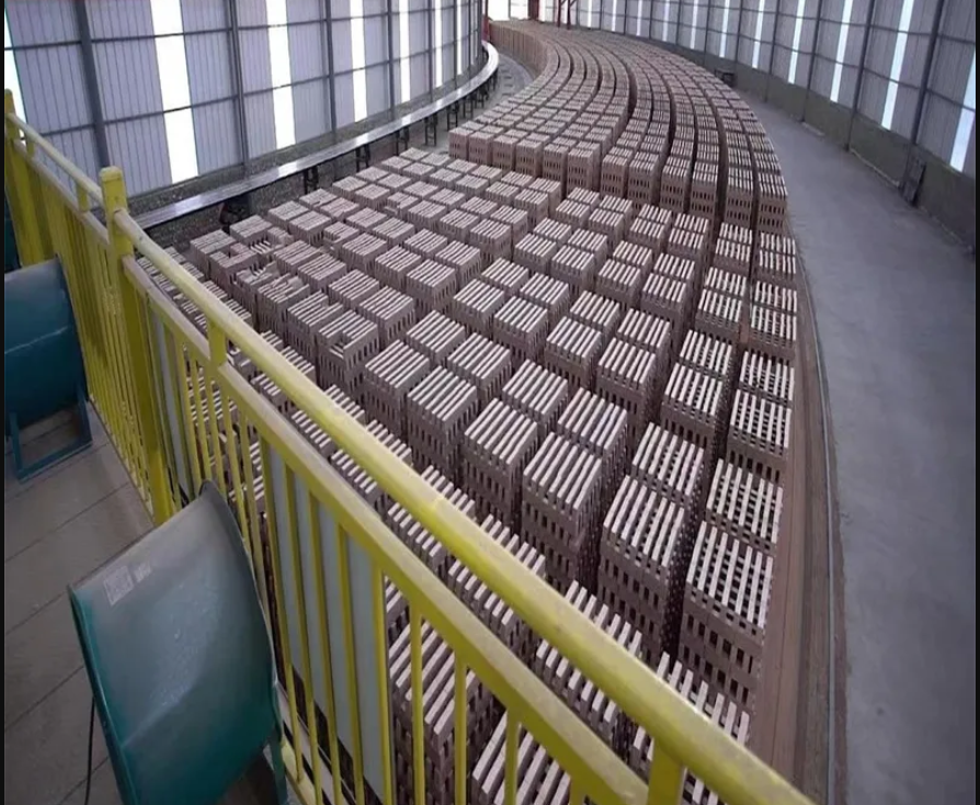 Rotary Kiln Interior Brick Arrangement