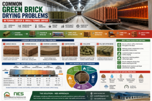Green brick drying problems in tunnel dryer and small tunnel dryer by Next Engineering Solutions Ltd