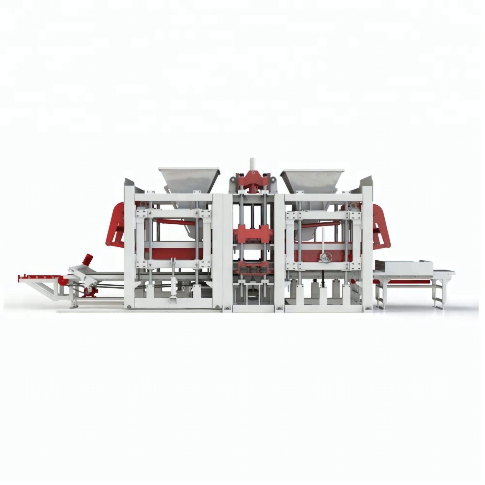 QT12-15 concrete block production line