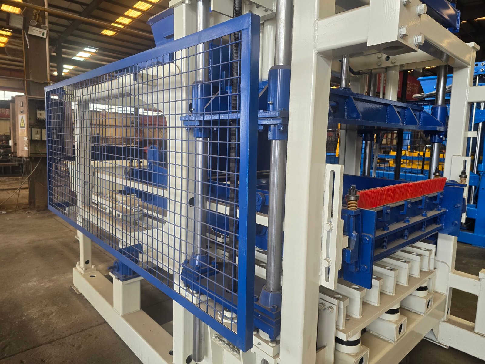Concrete block machinery project photo three