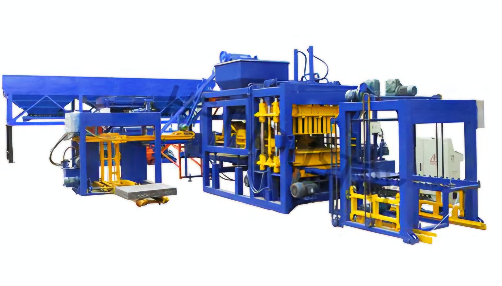 QT12-15 automatic concrete block making machine