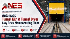 Tunnel Kiln Brick Manufacturing Plant Capacity Guide: 50K, 100K, 120K & 240K Bricks Per Day