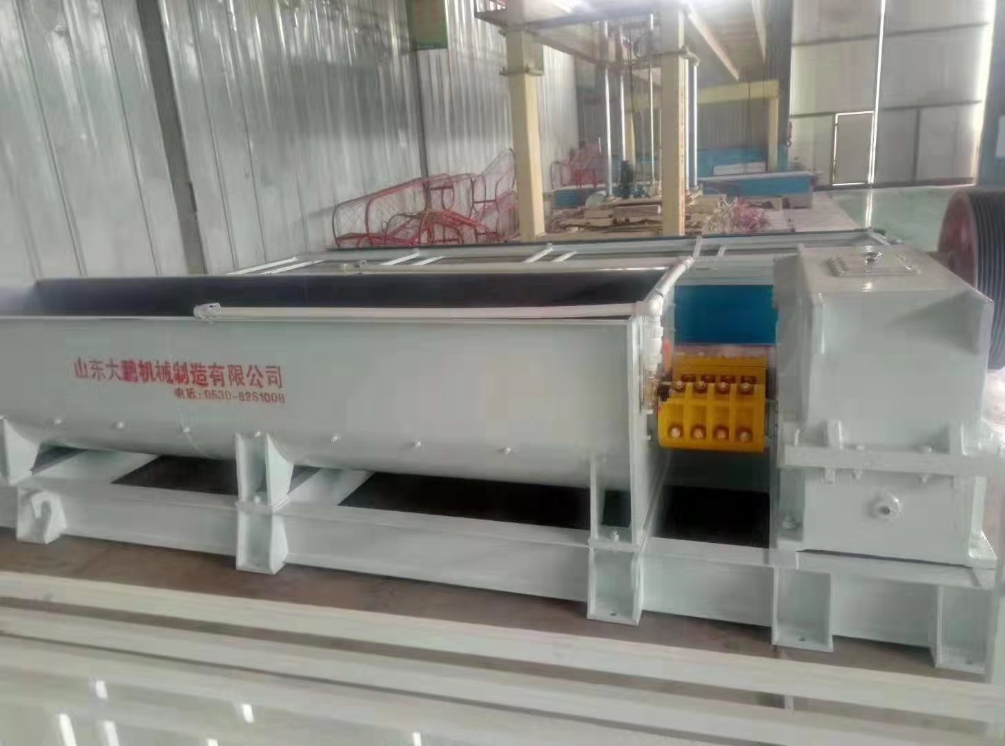Double Shaft Mixer for Clay Preparation