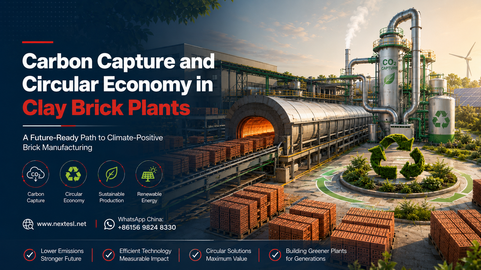 Carbon Capture and Circular Economy in Clay Bric Plants