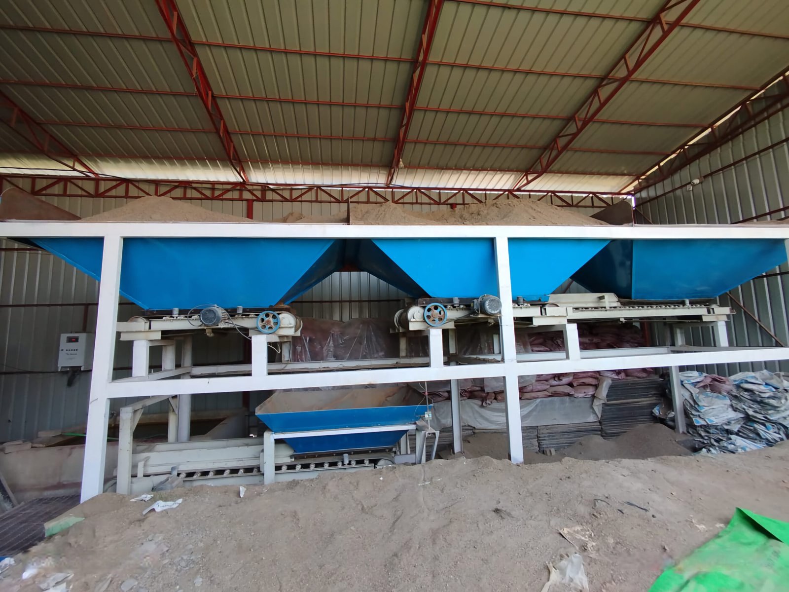 NES concrete block plant project photo