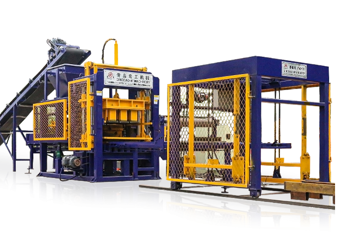 QT5-15 Concrete block machine